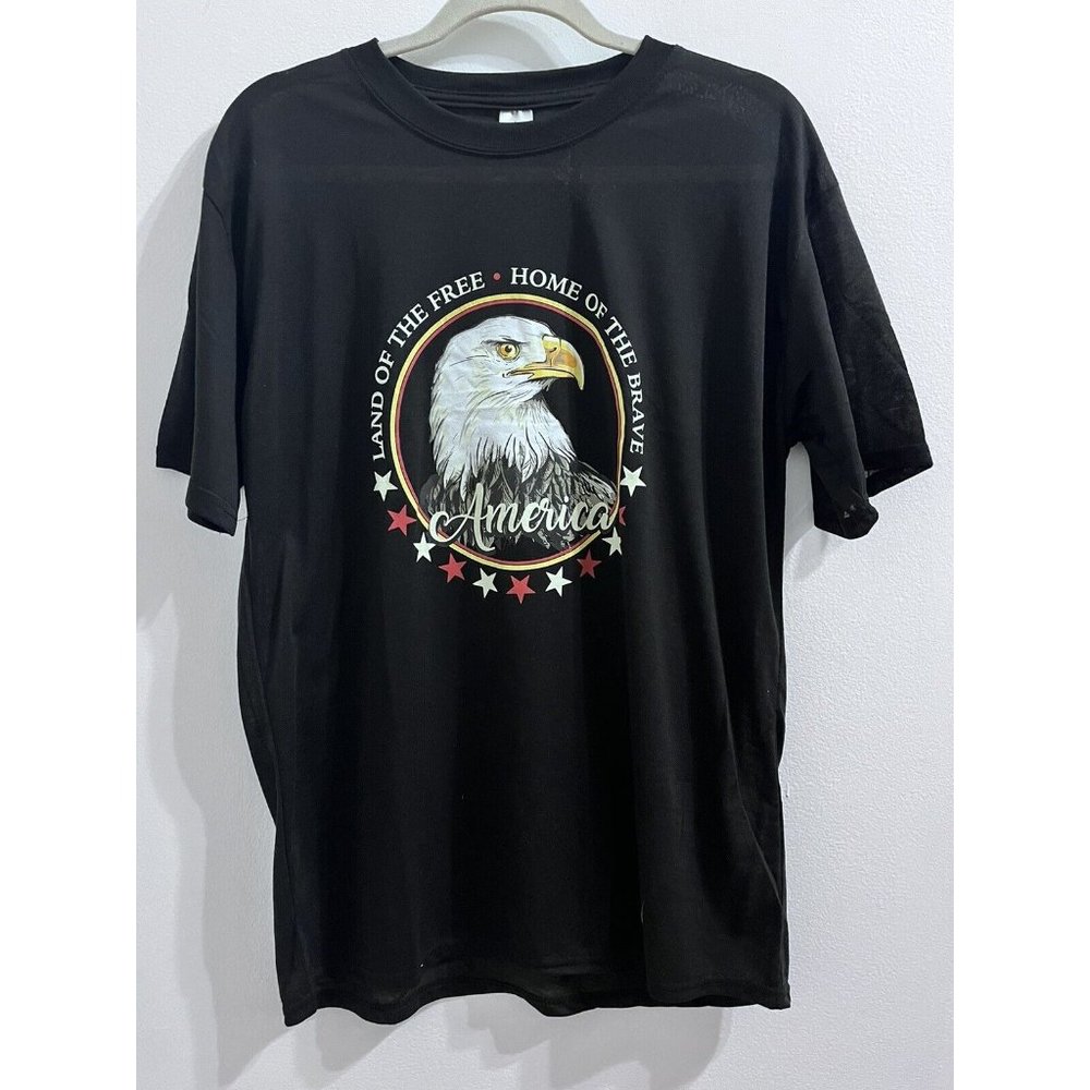 DVNF Disabled Veterans T-Shirt Size Large New USA Eagle Freedom America Tee